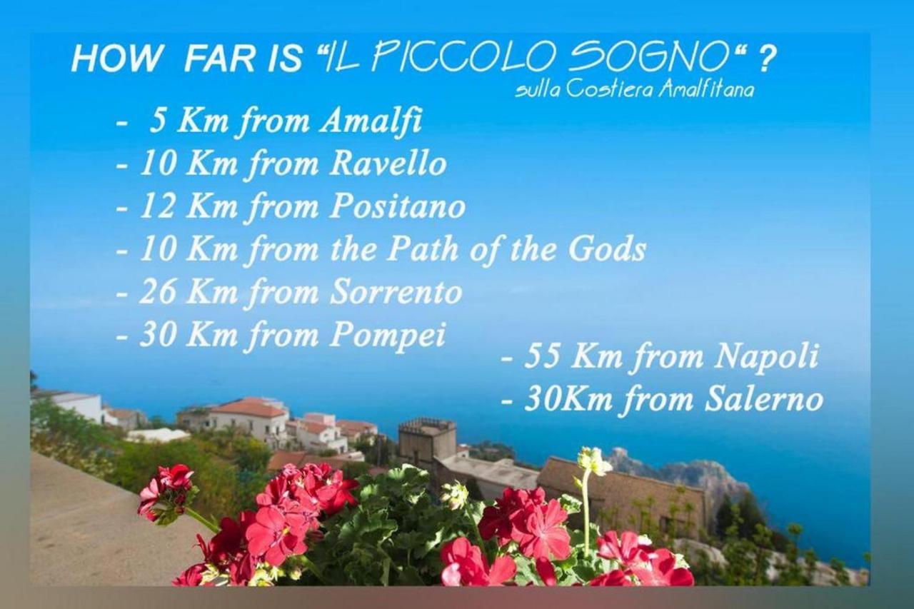 Il Piccolo Sogno In Costiera Amalfitana Villa Conca dei Marini Ngoại thất bức ảnh